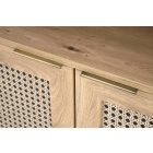 Borneo REG-1 polc – artisan tölgy / fekete