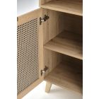 Borneo REG-1 polc – artisan tölgy / fekete