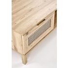 Borneo LAW-1 dohányzóasztal – artisan tölgy / fekete