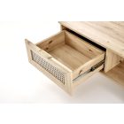 Borneo LAW-1 dohányzóasztal – artisan tölgy / fekete