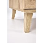 Borneo LAW-1 dohányzóasztal – artisan tölgy / fekete