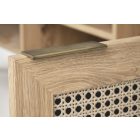 Borneo RTV-1 TV-állvány – artisan tölgy / fekete