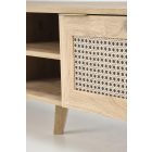 Borneo RTV-1 TV-állvány – artisan tölgy / fekete