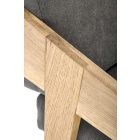 Freedom pihenőfotel – szürke / natúr