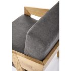 Freedom pihenőfotel – szürke / natúr