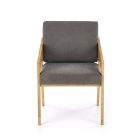 Freedom pihenőfotel – szürke / natúr