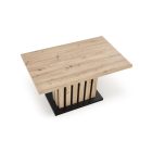 Lamello bővíthető étkezőasztal – artisan tölgy / fekete