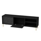 Bullet RTV-1 TV-állvány – fekete / arany