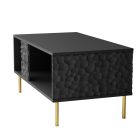 Bullet LAW-1 dohányzóasztal – fekete / arany