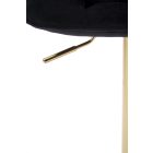 H120 bárszék – fekete / arany