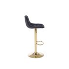H120 bárszék – fekete / arany