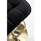 H120 bárszék – fekete / arany