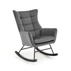 Bazalto hintafotel – szürke