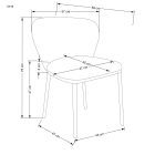 K518 szék – krém