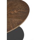 Delphi lerakóasztal – dió / fekete