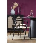 Ginter kerek étkezőasztal – fekete