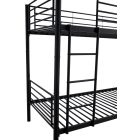 Bunky emeletes ágy (2 egyszemélyes ággyá alakítható)– fekete