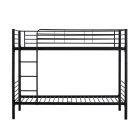 Bunky emeletes ágy (2 egyszemélyes ággyá alakítható)– fekete