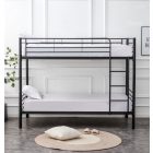 Bunky emeletes ágy (2 egyszemélyes ággyá alakítható)– fekete