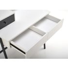 Agnes konzolasztal – fehér / fekete