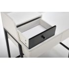 Agnes konzolasztal – fehér / fekete