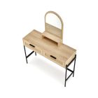 Carmen konzolasztal – natúr / fekete