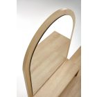 Carmen konzolasztal – natúr / fekete