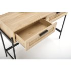 Carmen konzolasztal – natúr / fekete