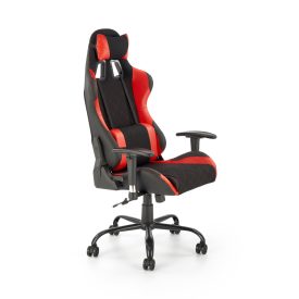 DRAKE forgószék, billenő mechanika, szín: piros/fekete