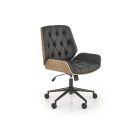 Gavin forgószék – dió / fekete