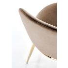 K460 szék – bézs / arany