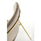 K499 szék – bézs / arany