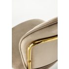 K499 szék – bézs / arany