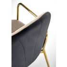 K500 szék – bézs / fekete / arany