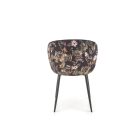 K506 szék – fekete / mintás