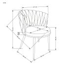 K516 szék – bézs
