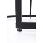 Oreo dohányzóasztal (2 db-os szett) – dió / fekete