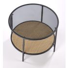 Dakota dohányzóasztal – füst üveg / natúr