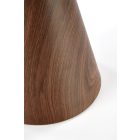 Genesis S dohányzóasztal – fehér márvány / dió / arany