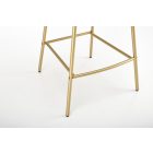 H113 bárszék – fekete / fehér / arany