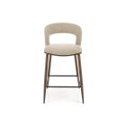 H114 bárszék – bézs / dió