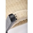 Foden pihenőfotel – fekete / natúr