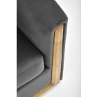 ENRICO fotel, szín: szürke