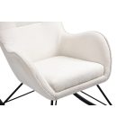 Liberto 3 hintafotel – fehér / fekete