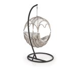 Rasmus kerti függesztett pihenőfotel – világosszürke