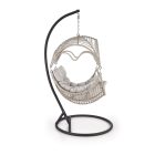 Rasmus kerti függesztett pihenőfotel – világosszürke