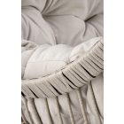 Rasmus kerti függesztett pihenőfotel – világosszürke