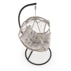 Rasmus kerti függesztett pihenőfotel – világosszürke