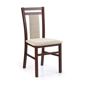 Hubert 8 szék – bézs / sötét dió