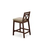 BORYS LOW bárszék, szín: krém/sötét dió